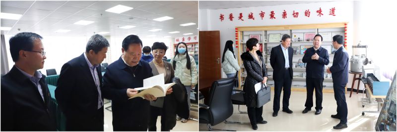 中华全国总工会资产管理部部长李庆堂 莅临2138cn太阳集团城调研