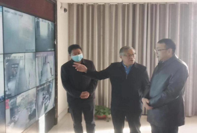 省国资委党委书记洪涛及省国资委第四专项督导检查组来我司检查全国&ldquo;两会&rdquo;重点时段安全生产工作