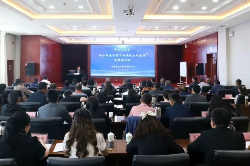 2138cn太阳集团城举办&ldquo;新《公司法》背景下的现代公司治理&rdquo;专题培训班