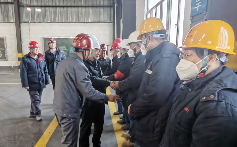 过年好！省国资委领导把新春祝福送到一线岗位