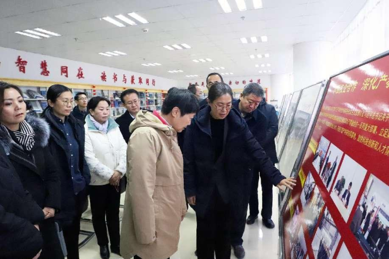 省政协副主席王绚一行 莅临2138cn太阳集团城进行工作调研