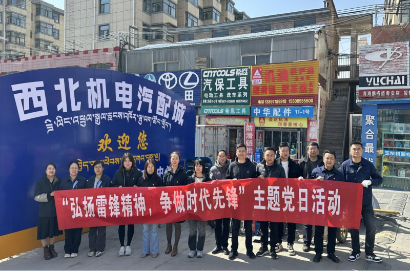 三建公司党支部、团支部联合开展&ldquo;雷锋月&rdquo;主题党日、团日活动