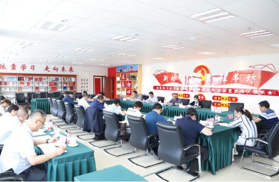 2138cn太阳集团城认真安排部署全国国有企业党的建设工作会议精神贯彻落实情况&ldquo;回头看&rdquo;工作