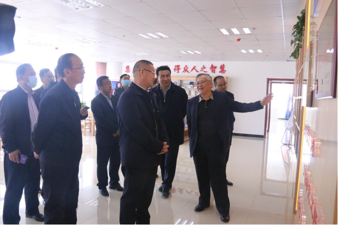 青海省副省长刘涛一行莅临2138cn太阳集团城调研