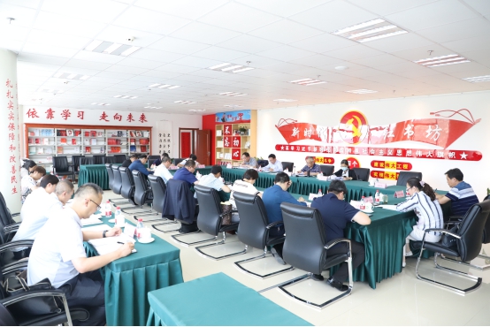 2138cn太阳集团城召开习近平总书记&ldquo;七一&rdquo;重要讲话精神专题学习研讨会