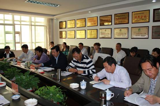 省委组织部领导赴2138cn太阳集团城开展新时期国有企业党组织发挥作用调研座谈